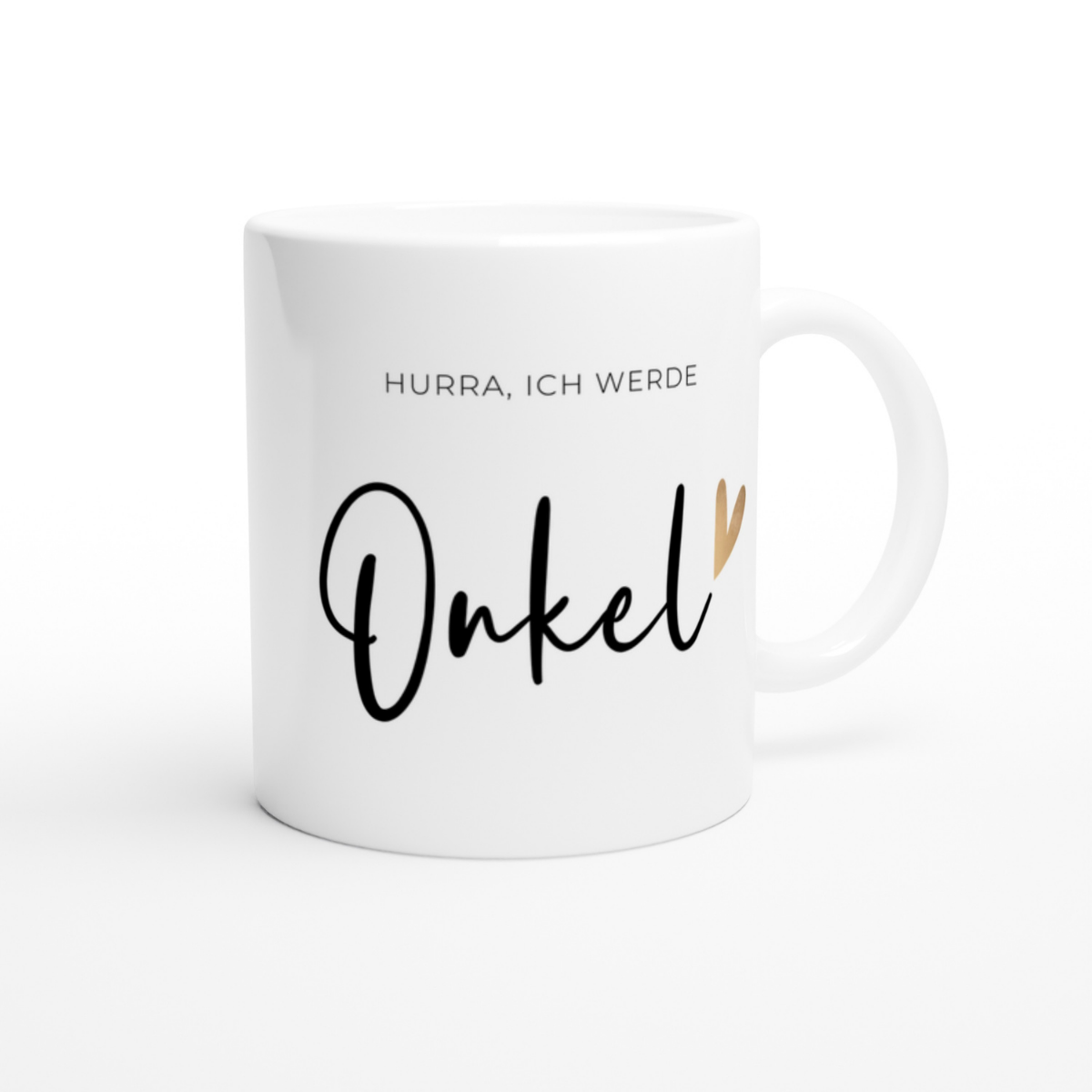 Tasse Hurra ich werde Onkel - 3 Farben
