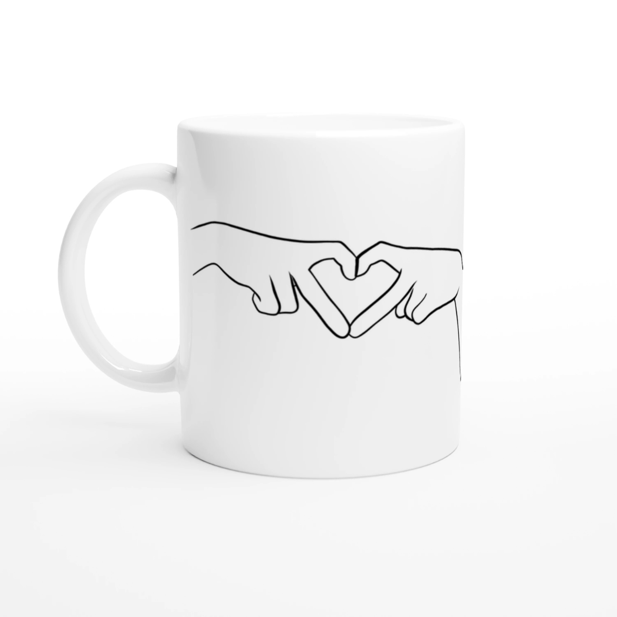 „Du bist das Beste“ | Herz aus Händen | Liebes Tasse