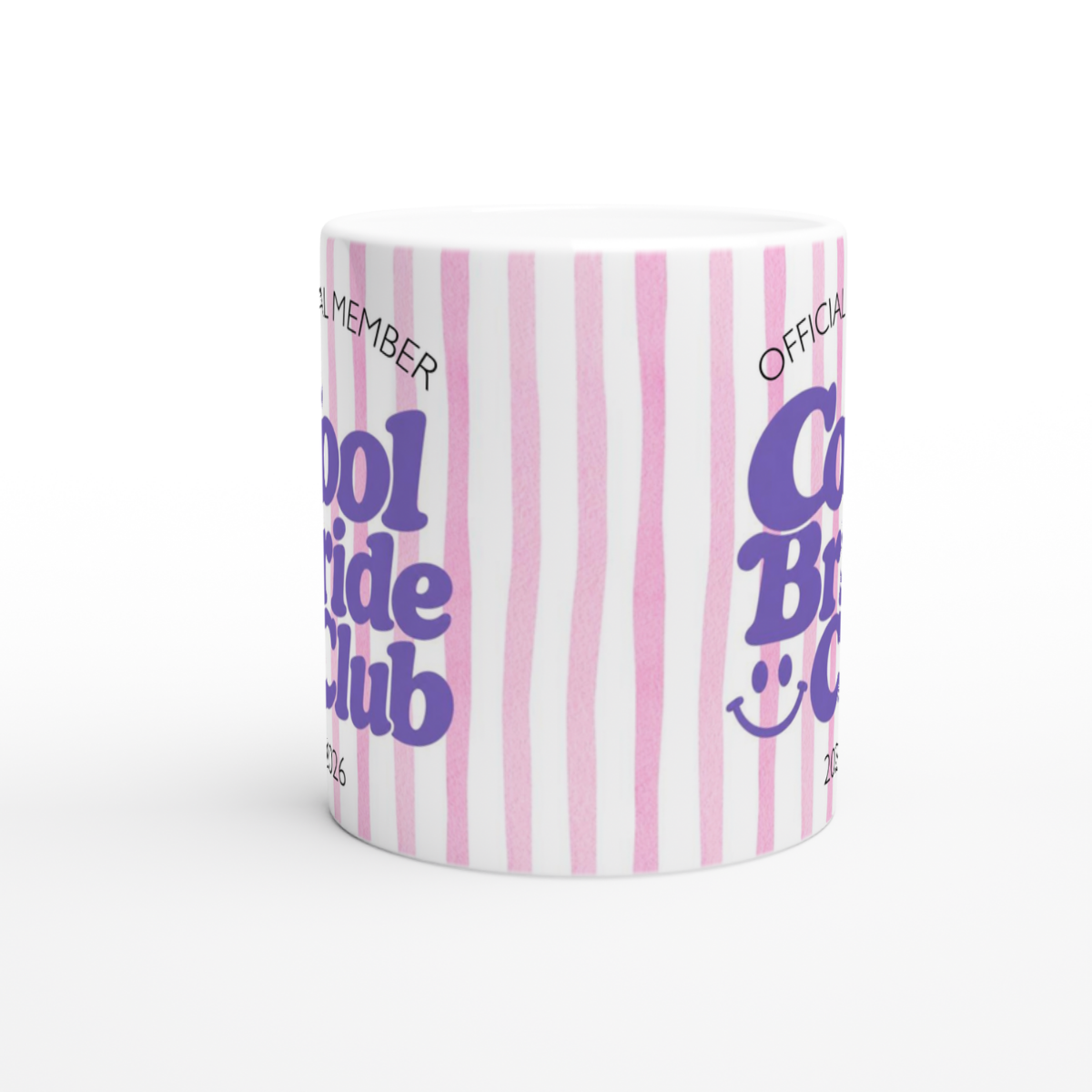 Tasse Cool Bride Club Pink Lila