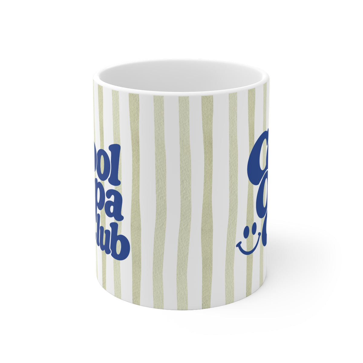 Tasse Cool Opa Club ohne Jahreszahl - blau/grün