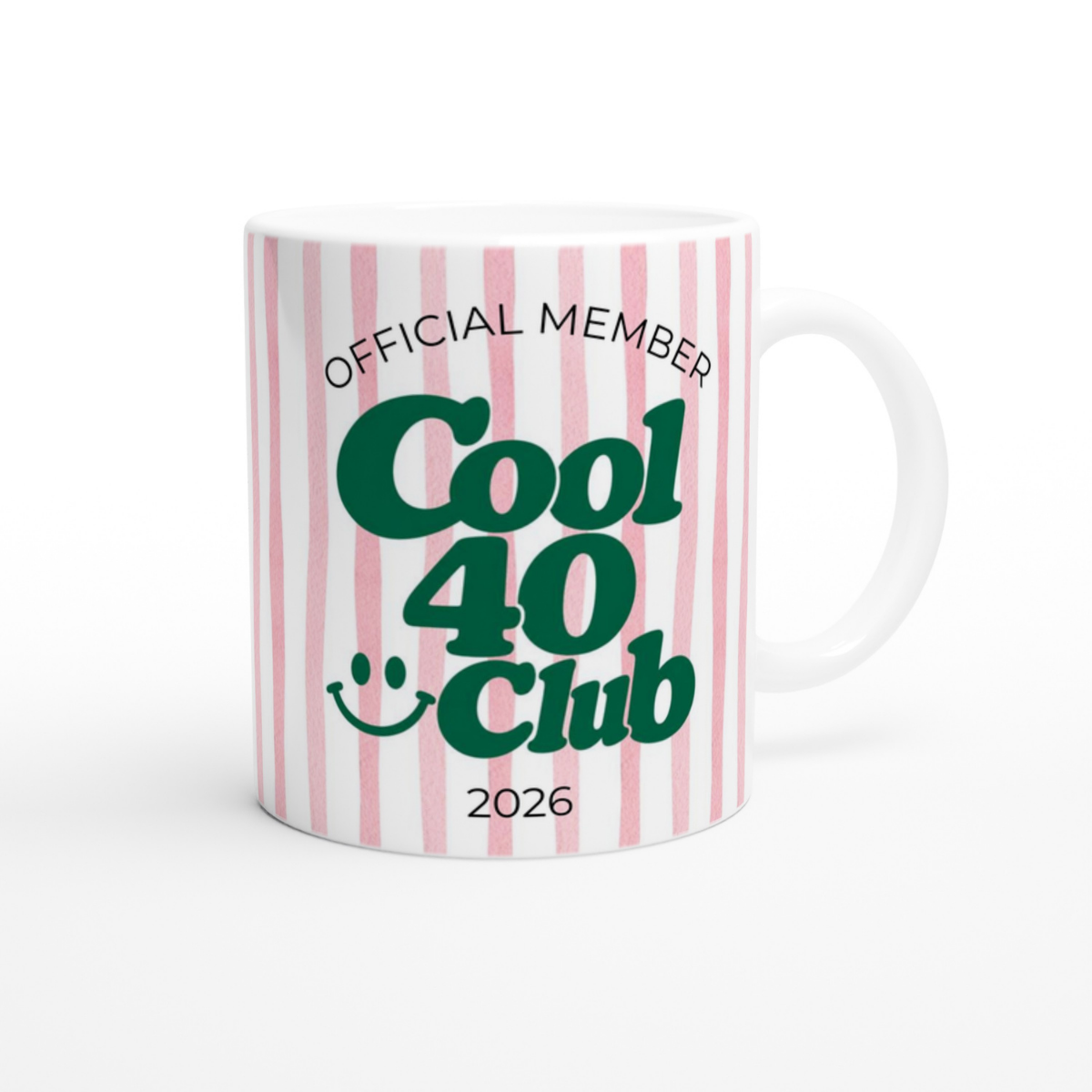 Tasse Cool 40 Club – Rosa