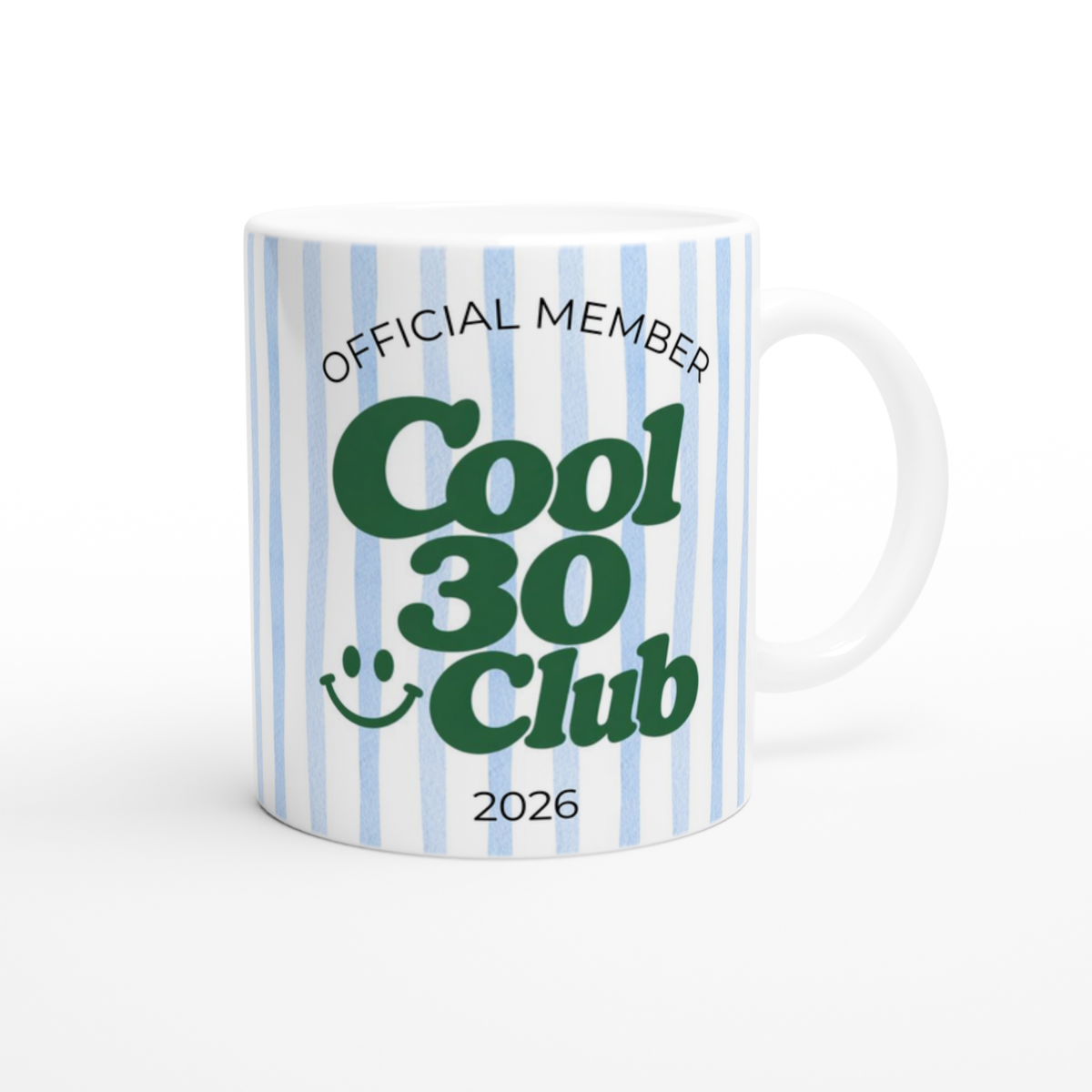 Tasse Cool 30 Club Blau Grün