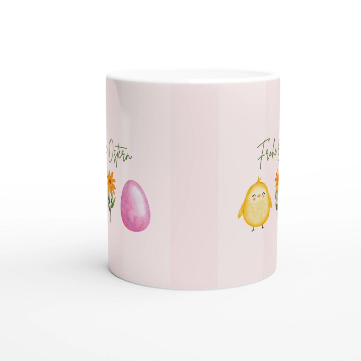 Tasse Frohe Ostern Küken