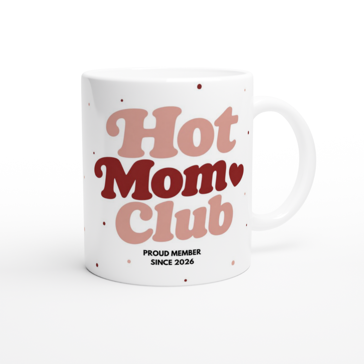 Hot Mom Club Korall/Rot (2020 bis 2027 oder ohne Jahreszahl)