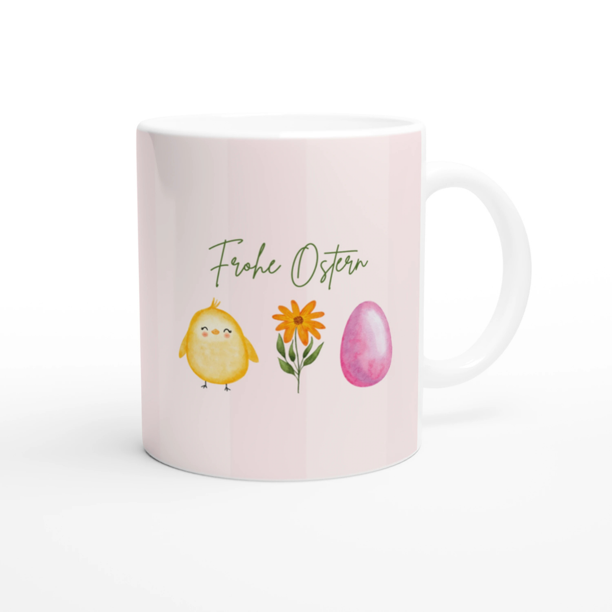 Tasse Frohe Ostern Küken