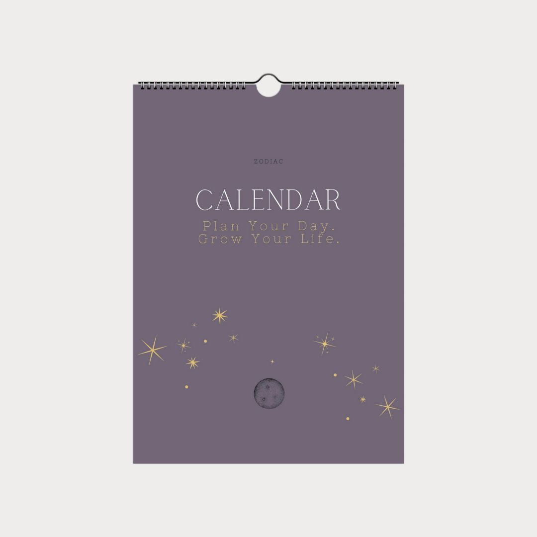 Zodiac Sternzeichen Kalender 2026 (Englisch)