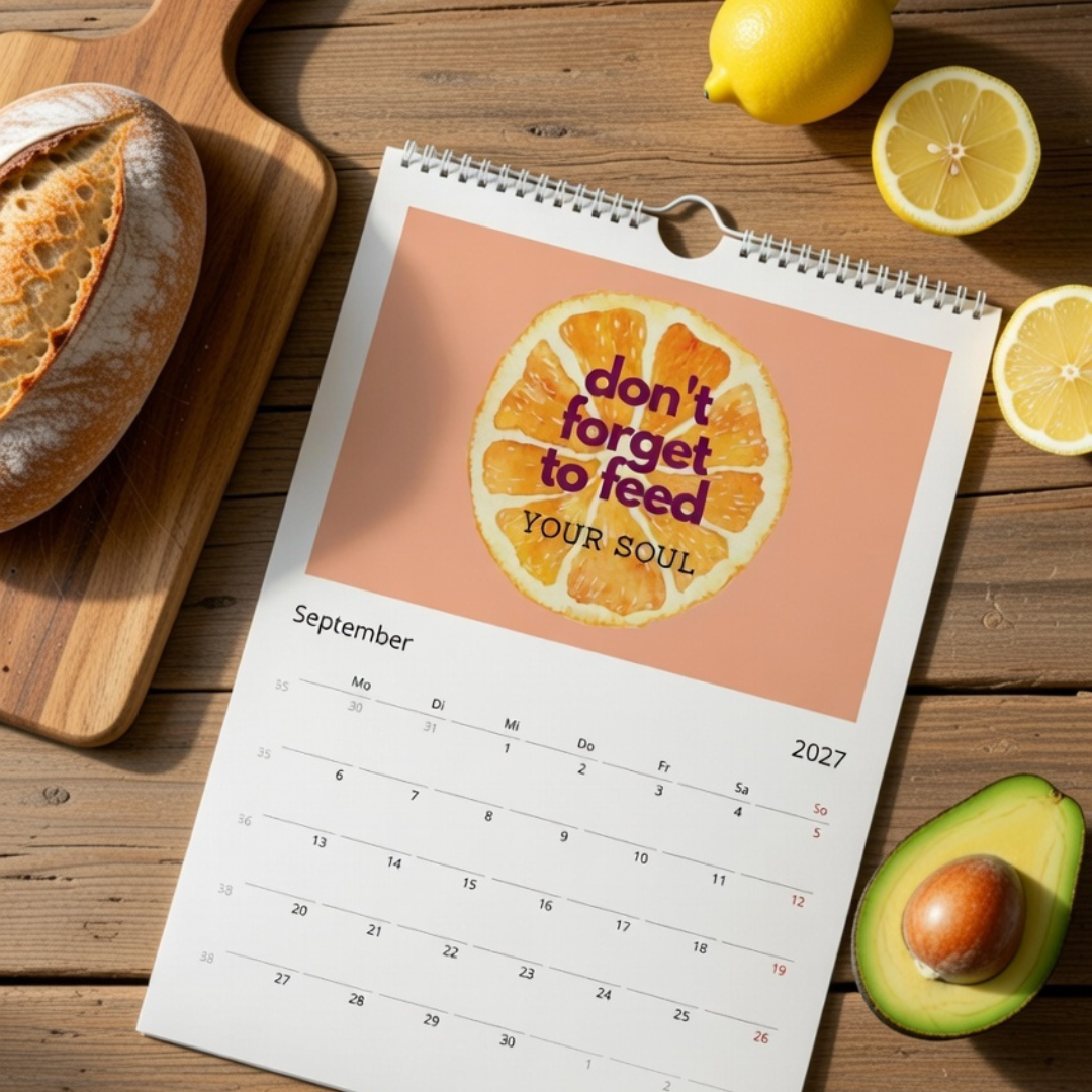 Design Küchenkalender 2027 | Wandkalender A4