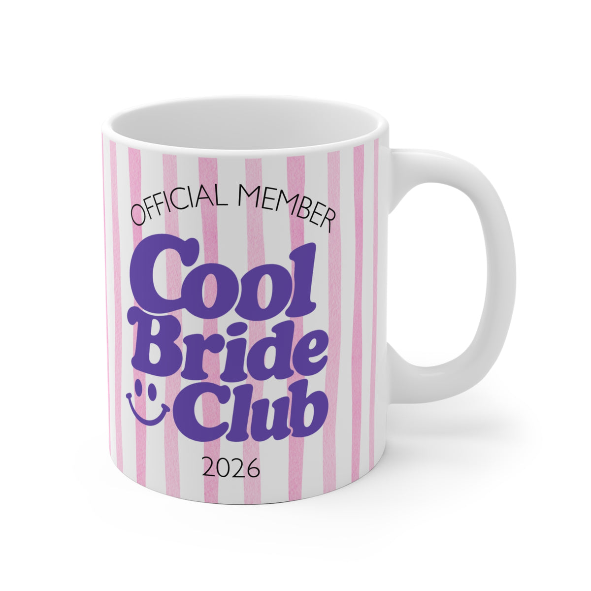 Tasse Cool Bride Club 2026 - pink/lila