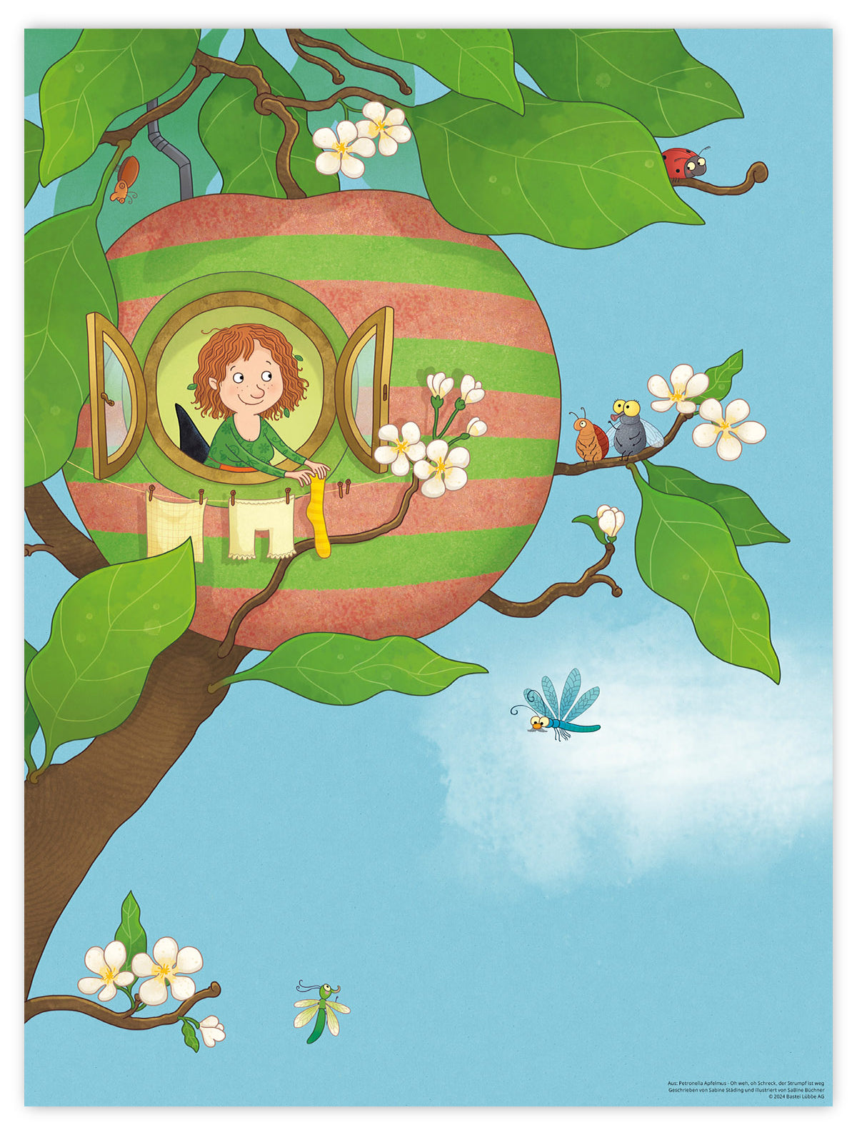 Poster Petronella Apfelmus – Das Apfelhaus