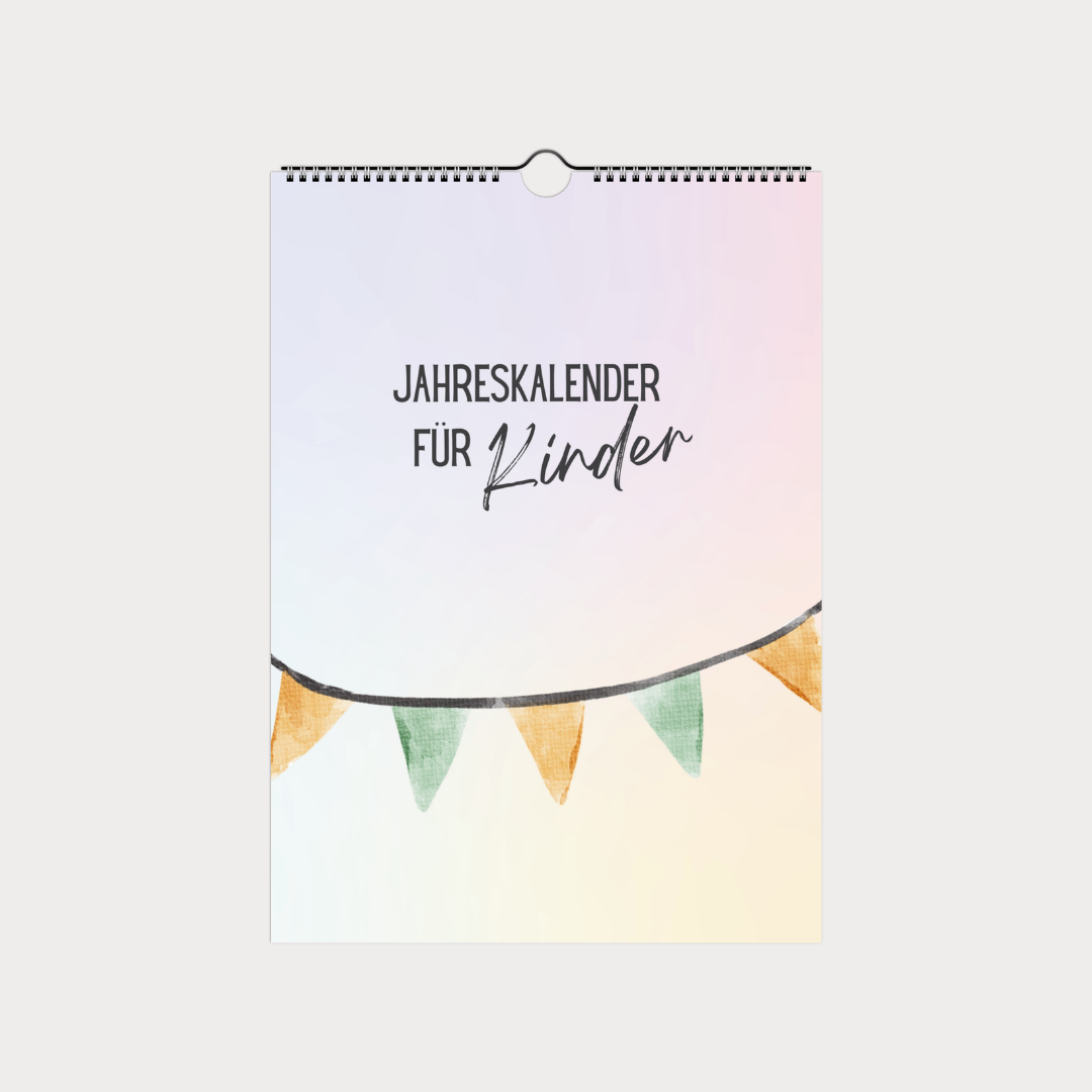 Wandkalender für Kinder – Motivationssprüche