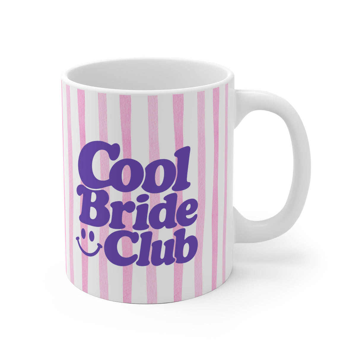 Tasse Cool Bride Club ohne Jahreszahl - pink/lila