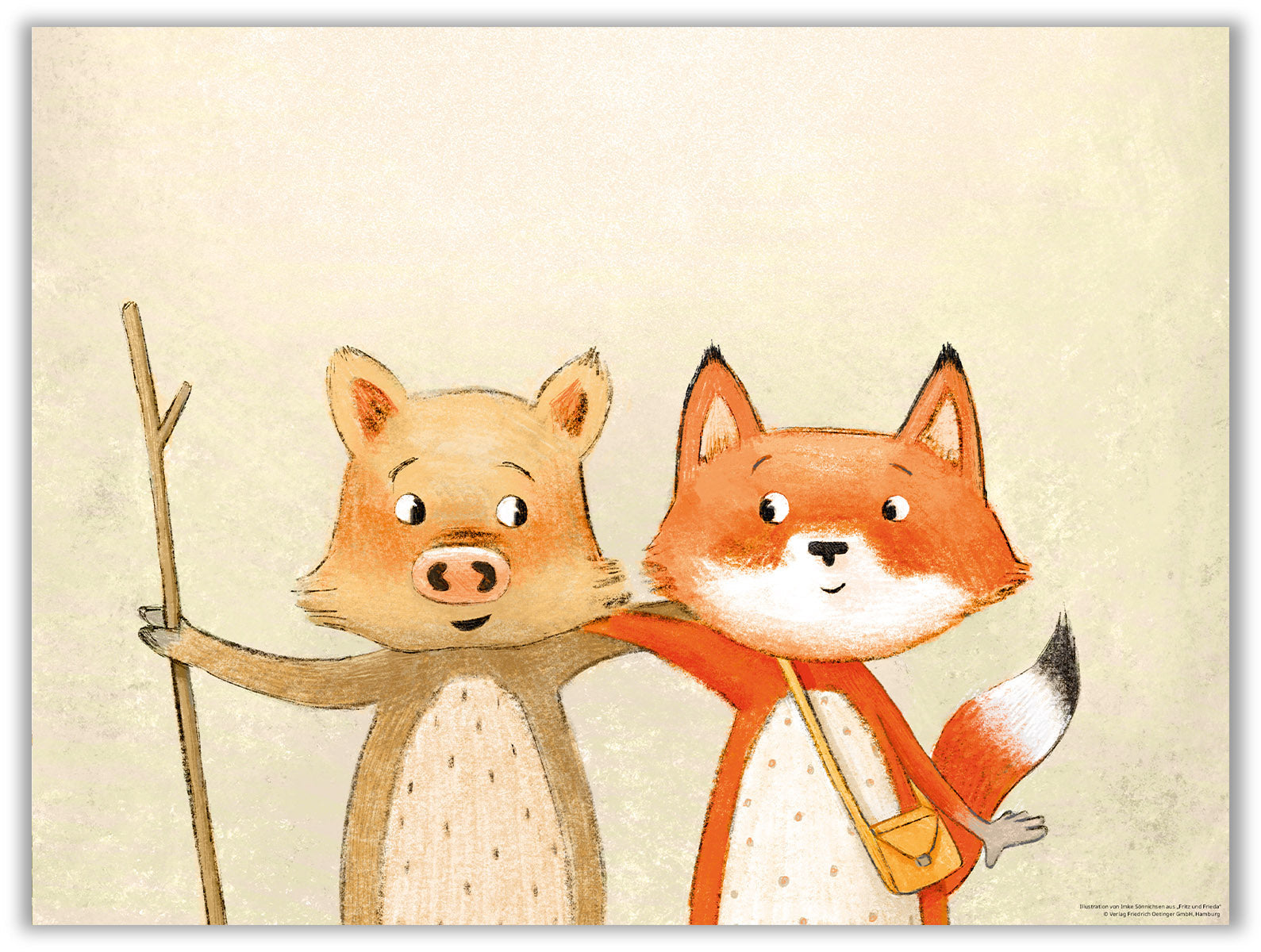 Poster Fritz und Frieda – Gute Freunde