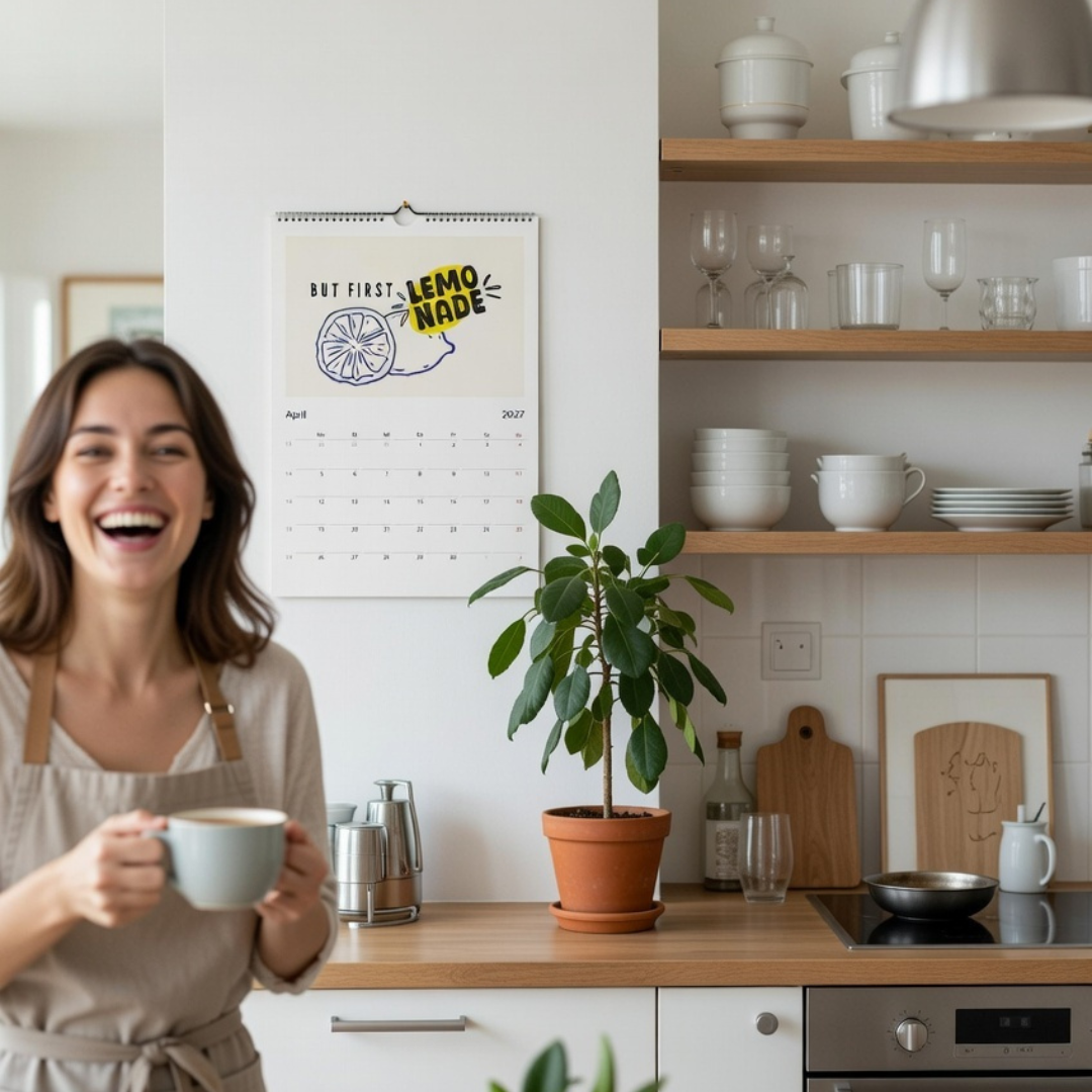 Design Küchenkalender 2027 | Wandkalender A4
