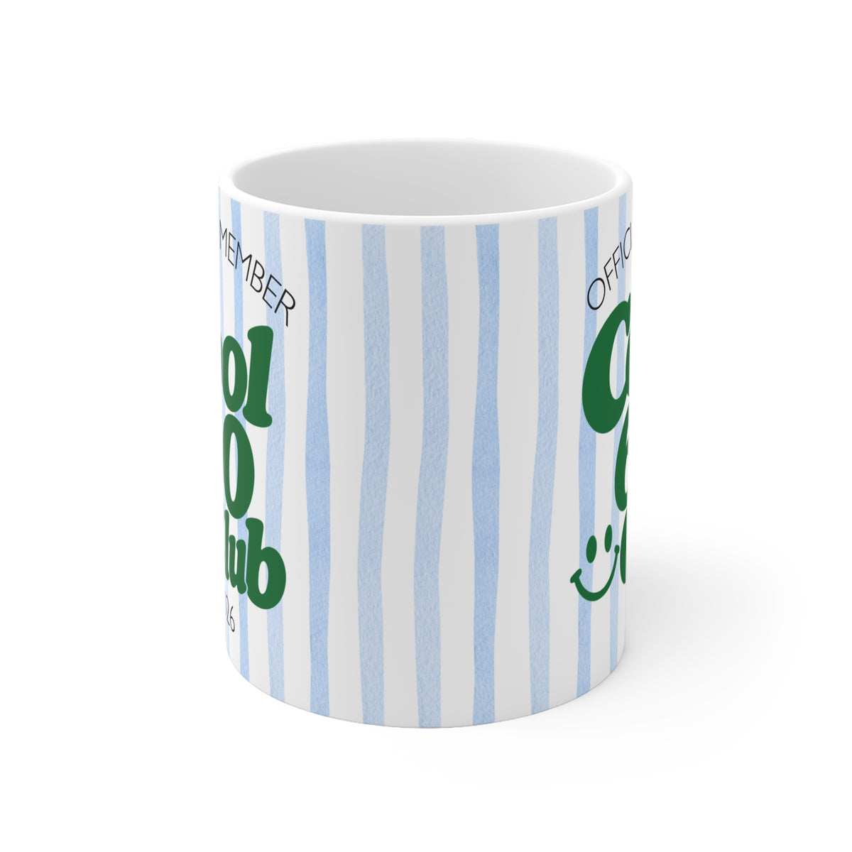 Tasse Cool 60 Club 2026 - blau/grün