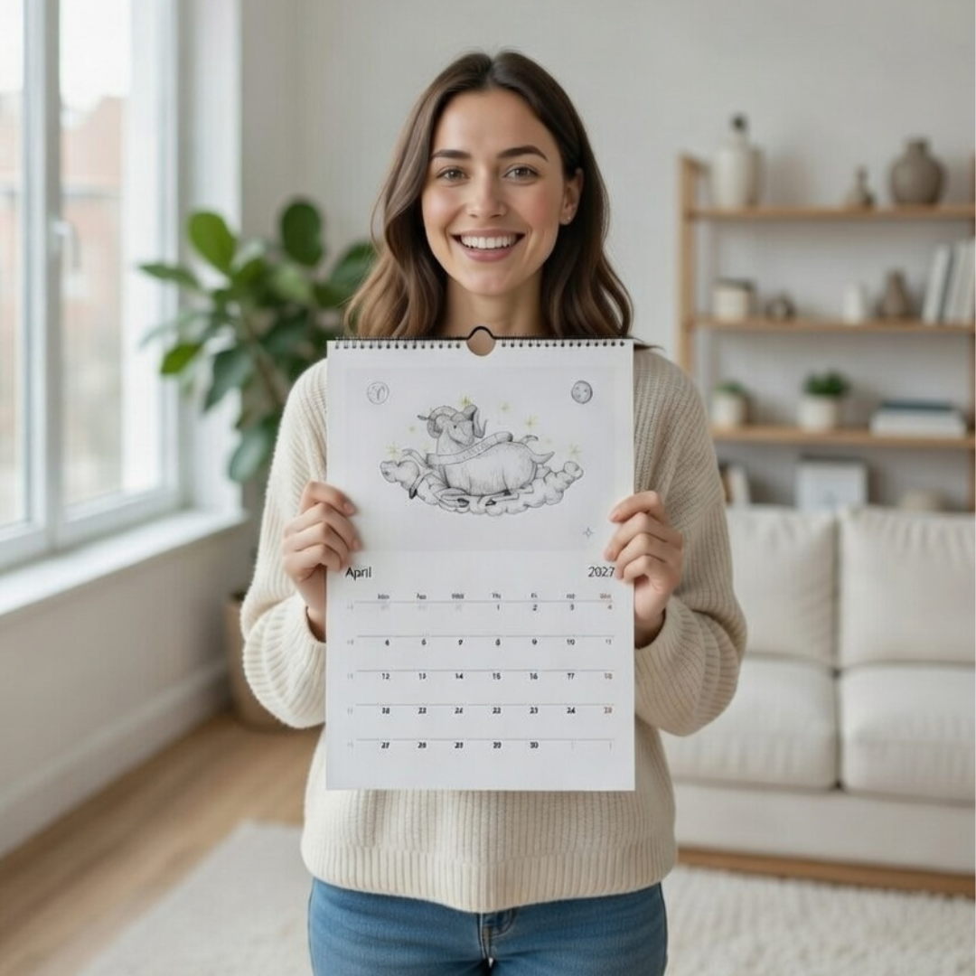 Zodiac Sternzeichen Kalender 2027 (Sprache Englisch)