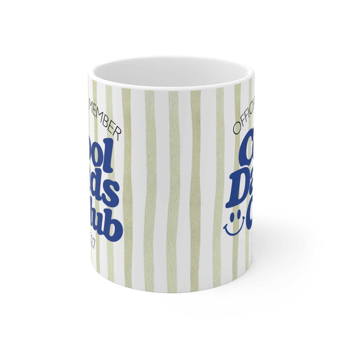 Tasse Cool Dads Club 2020-2027 - grün gestreift