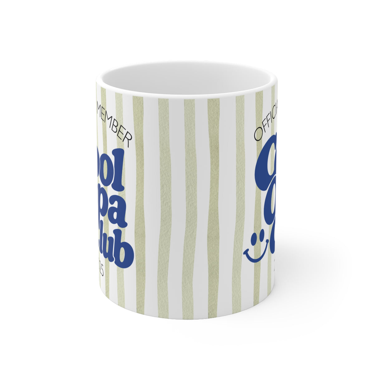 Tasse Cool Opa Club 2025 - blau/grün