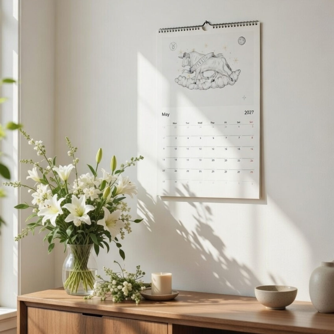 Zodiac Sternzeichen Kalender 2027 (Sprache Englisch)