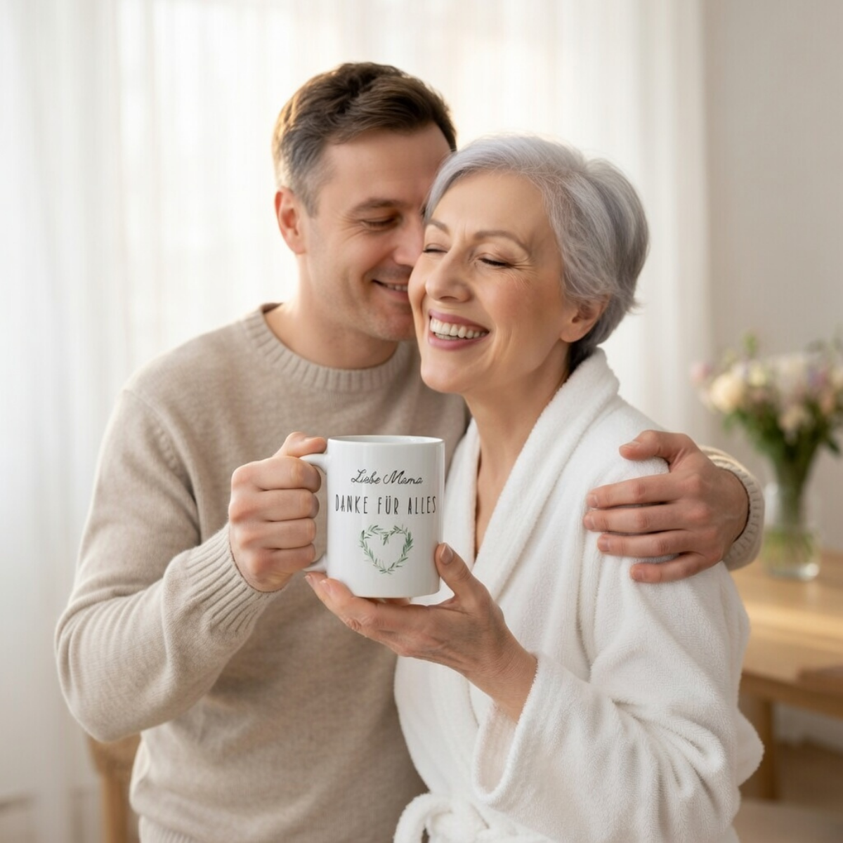 Tasse Mama Danke für alles | Eukalyptus