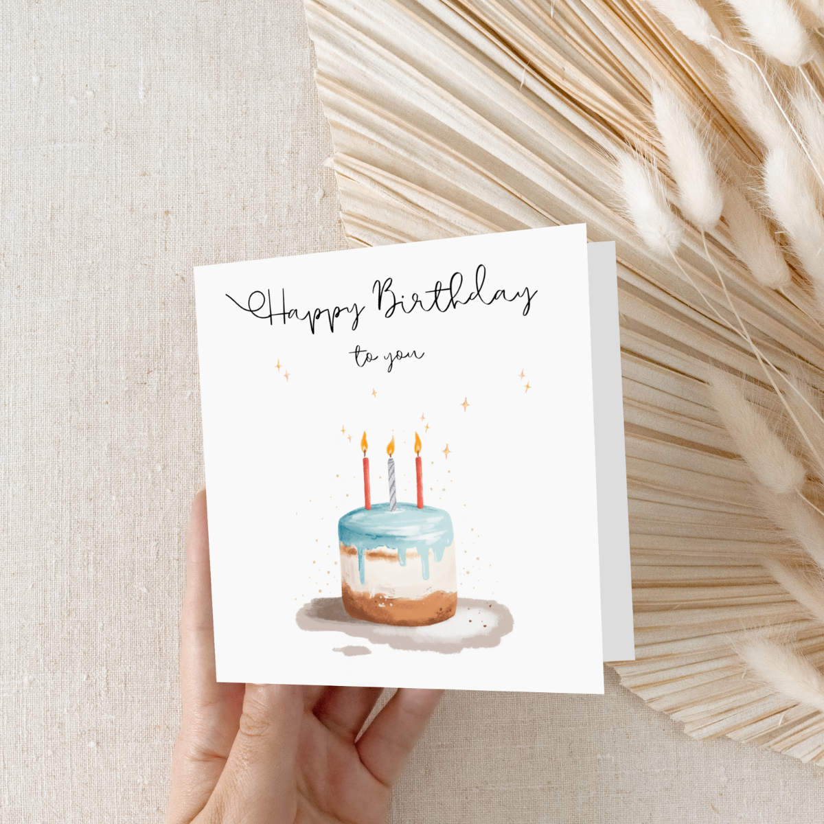Geburtstagskarten Set Happy Birthday Set 3 Stück mit Umschlägen