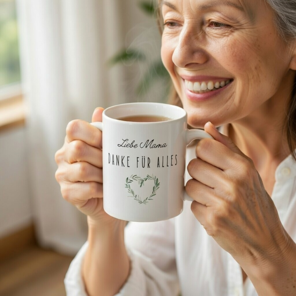 Tasse Mama Danke für alles | Eukalyptus