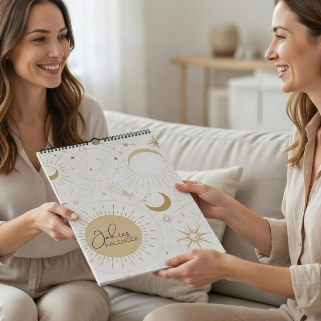 Sternzeichen Kalender 2027 trifft Design | Wandkalender A4