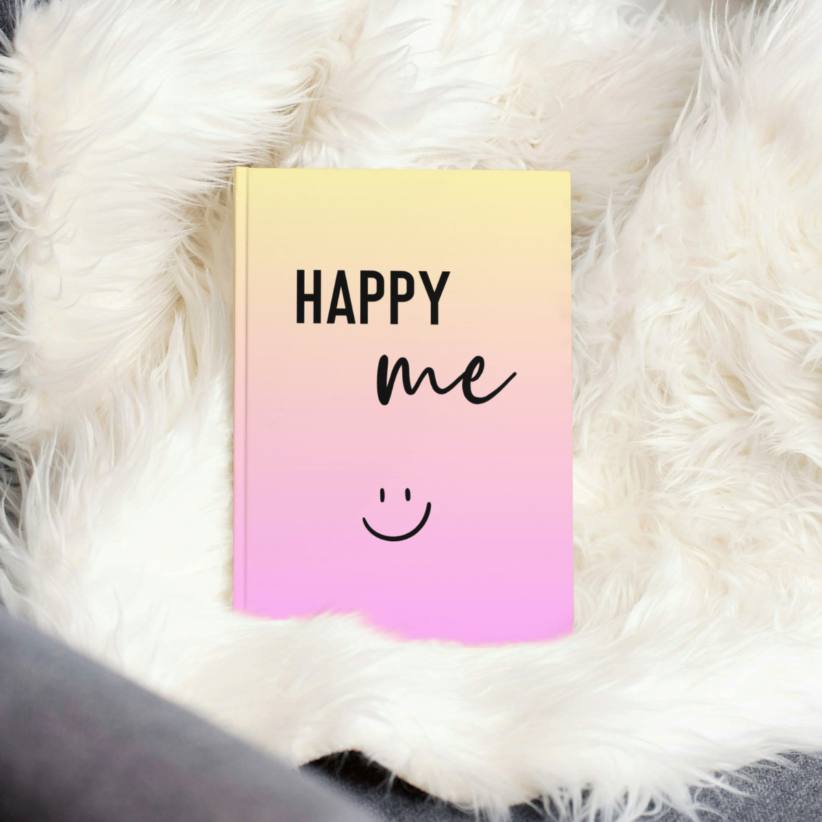 Dankbarkeitstagebuch Happy Me Hardcover Pink