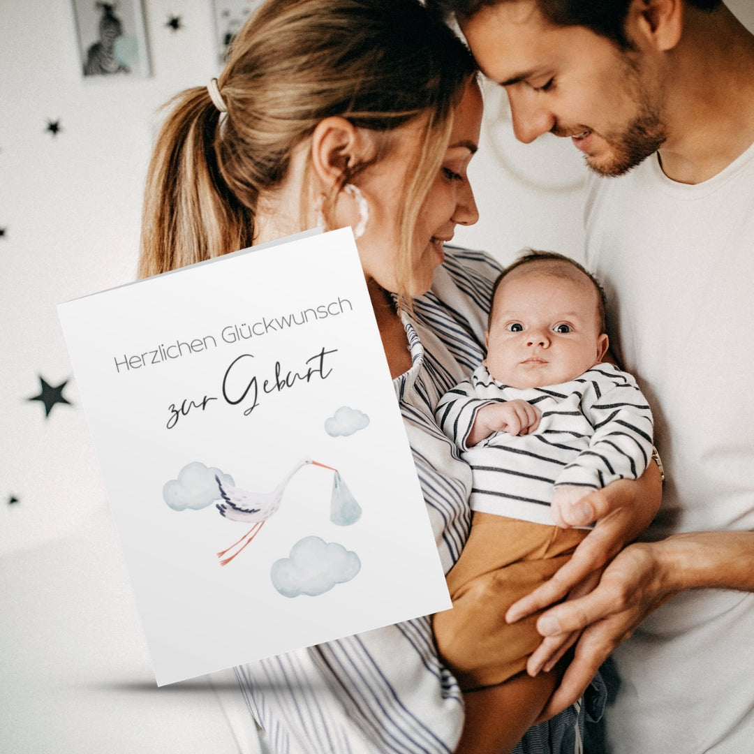 Pusteblume Geburtskarten Set – 6 Stück Mit Umschlägen, Recyceltes Papier, Für Jungen & Mädchen