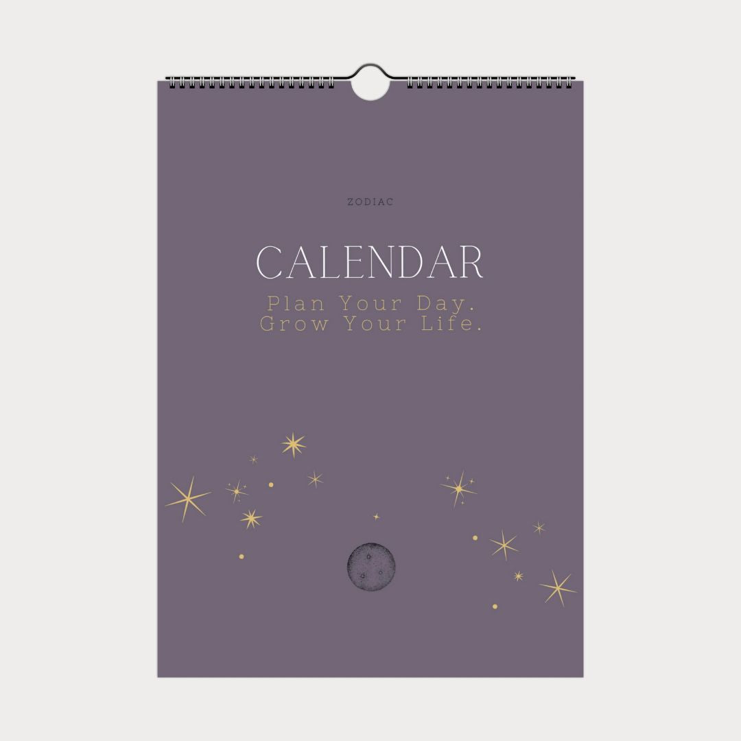 Zodiac Sternzeichen Kalender 2026 (Sprache Englisch)