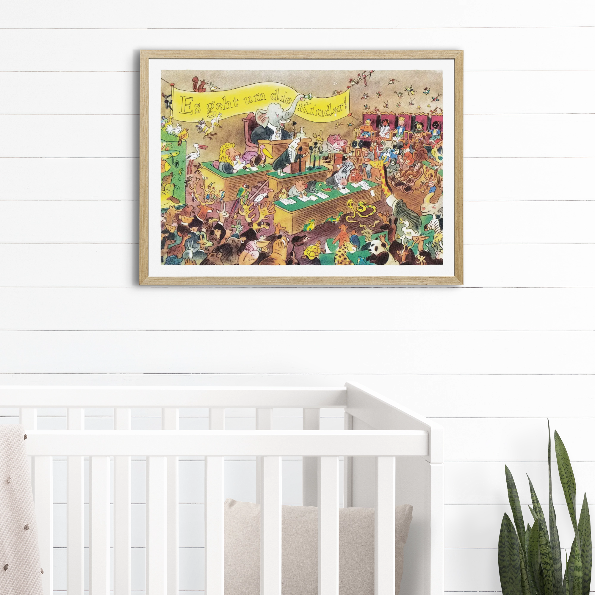 Poster Die Konferenz der Tiere – Es geht um die Kinder!