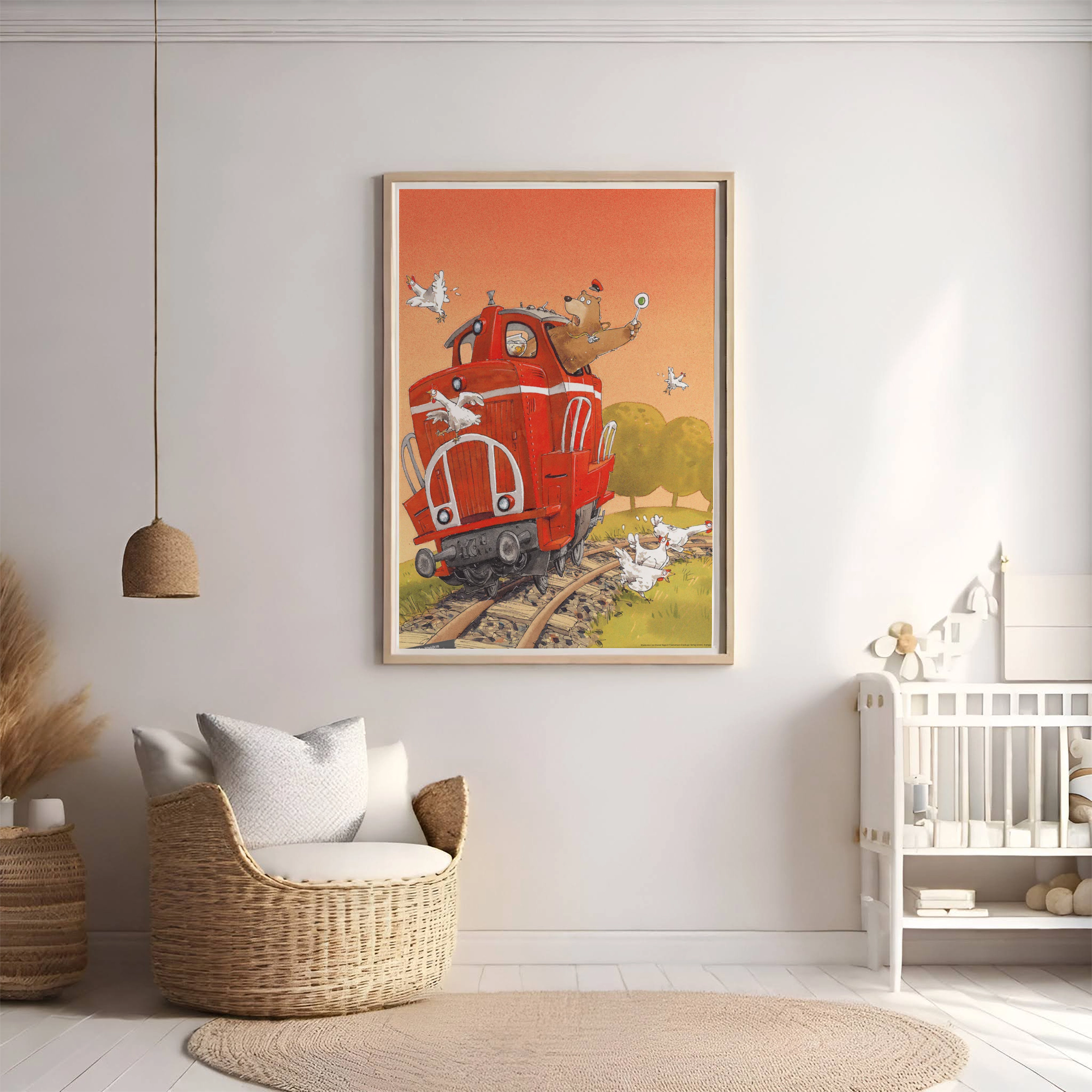 Poster Dr. Brumm fährt Zug – Aus dem Weg!