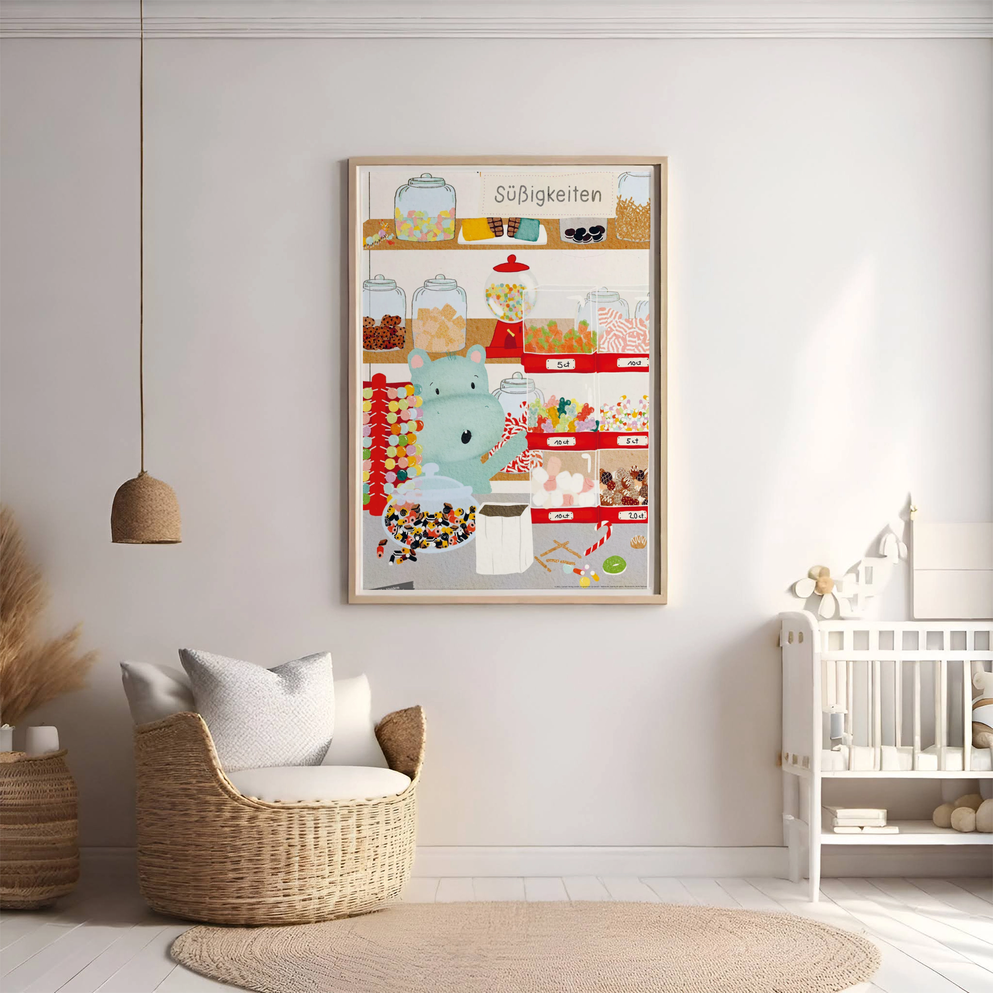 Poster So bin ich – Im Süßigkeitenladen