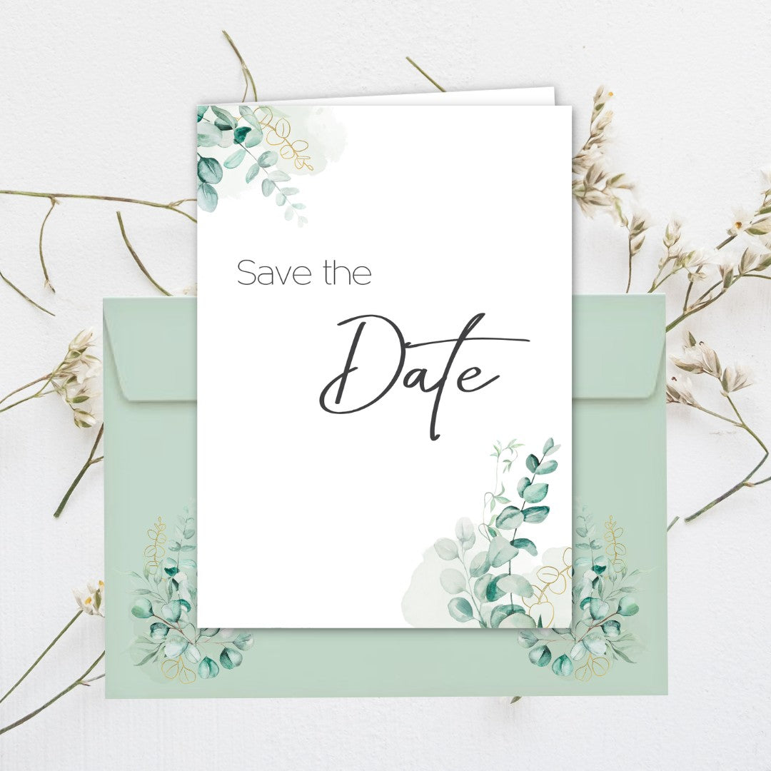 Save the Date Karten Set mit Umschlägen