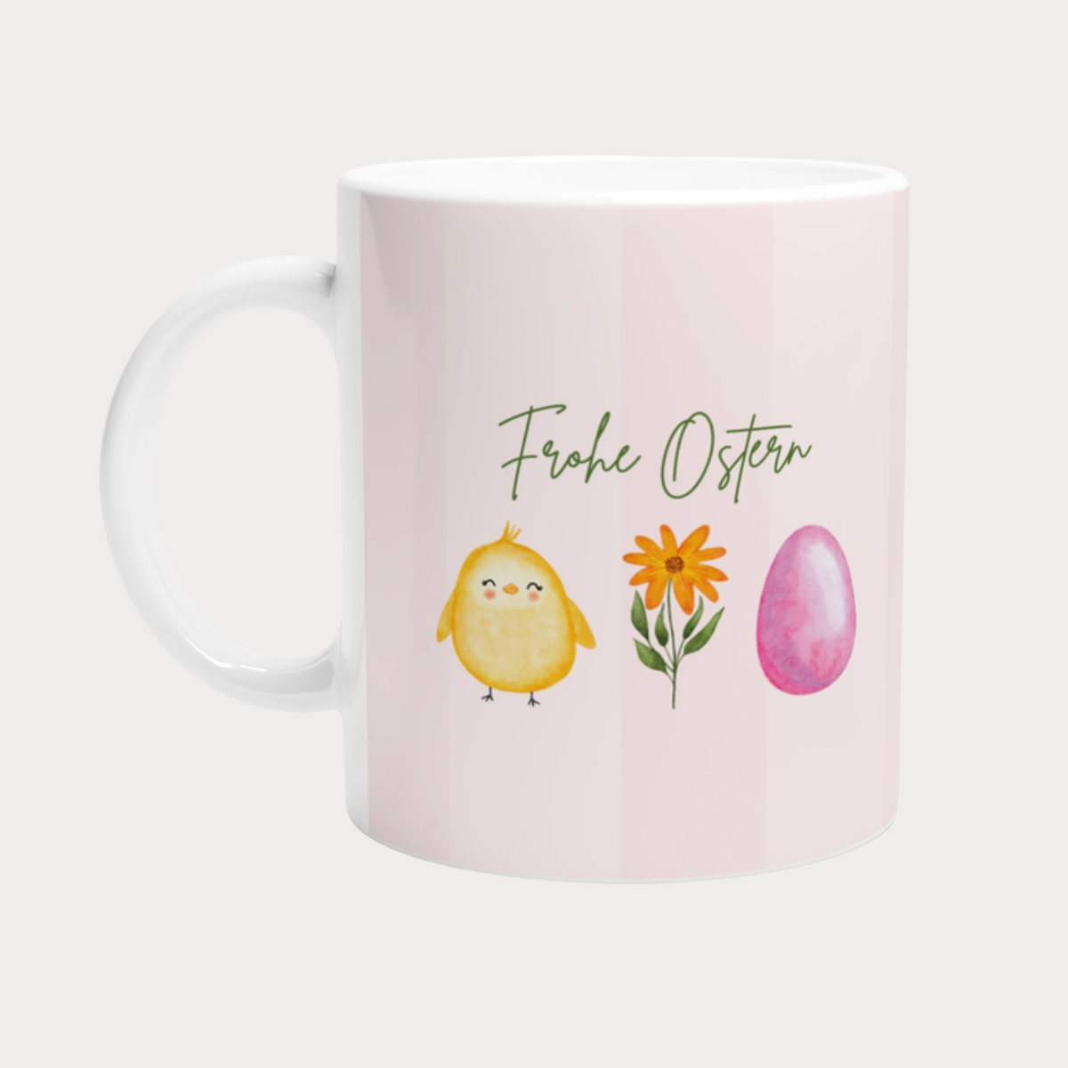 Tasse Frohe Ostern Küken