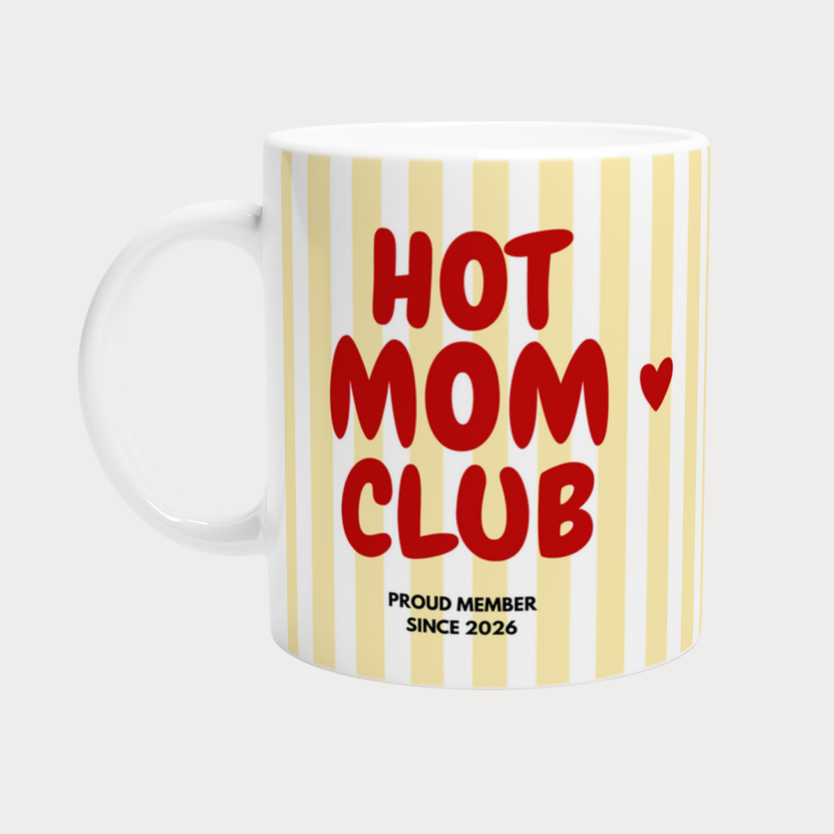 Hot Mom Club 2026 Gelb/Rot