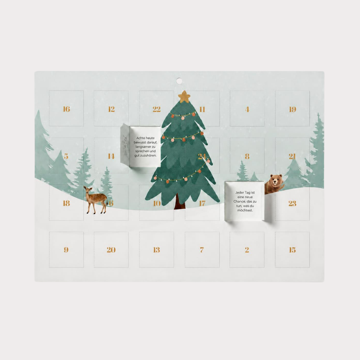 Adventskalender Achtsamkeit