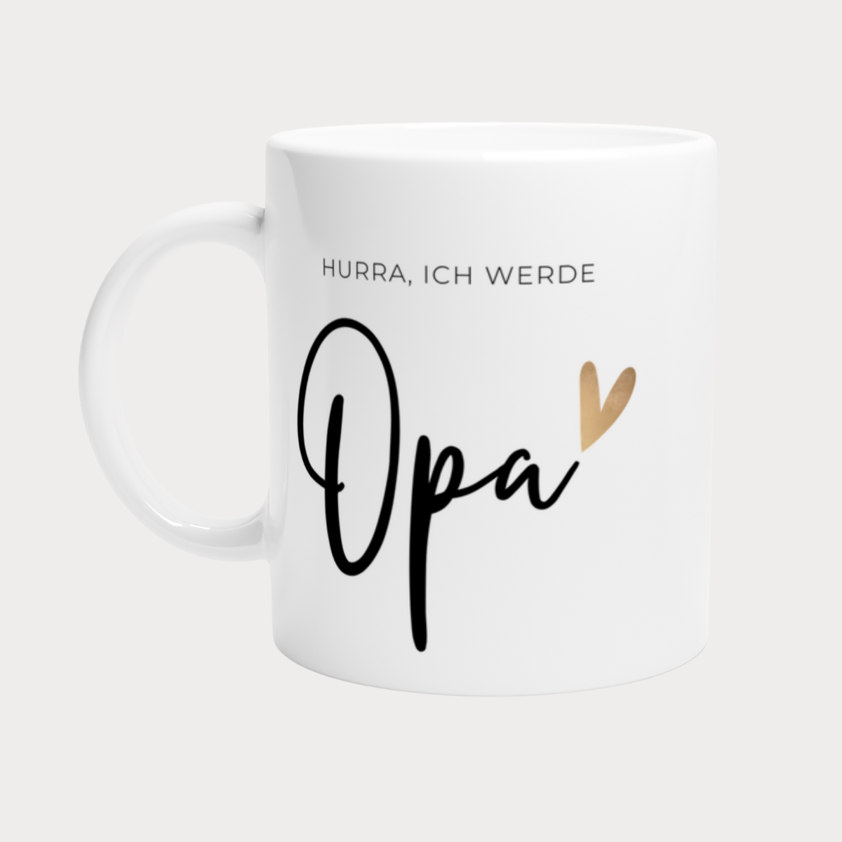 Tasse Hurra ich werde Opa - 3 Farben
