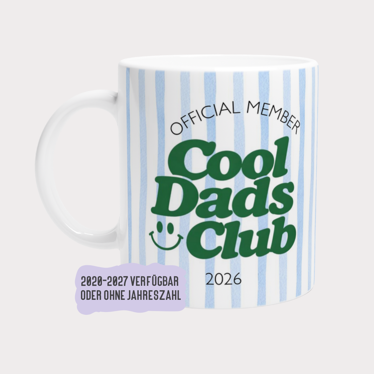 Tasse Cool Dads Club 2020-2027 Blau