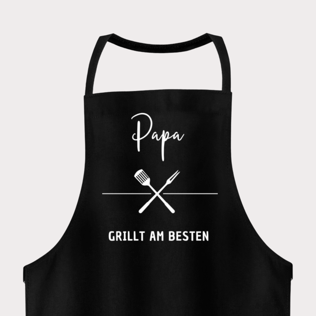 Schürze Papa grillt am besten – Grillschürze