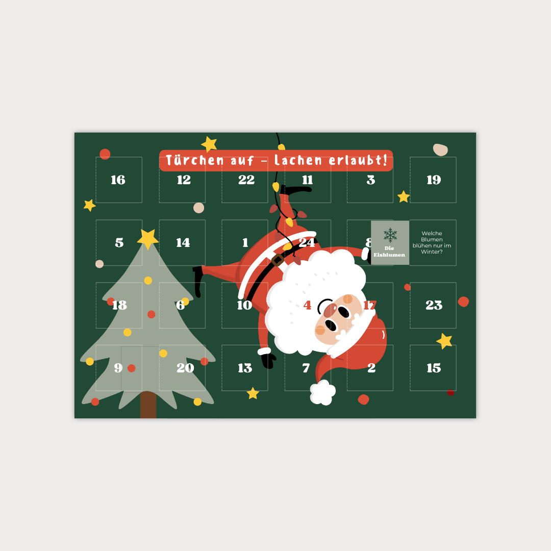 Adventskalender Scherzfragen Familien Kinder