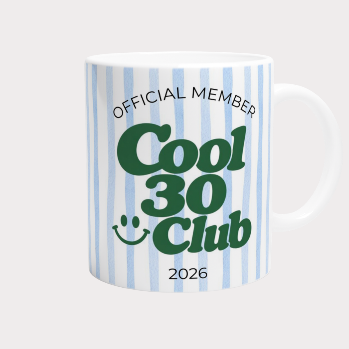 Tasse Cool 30 Club Blau Grün