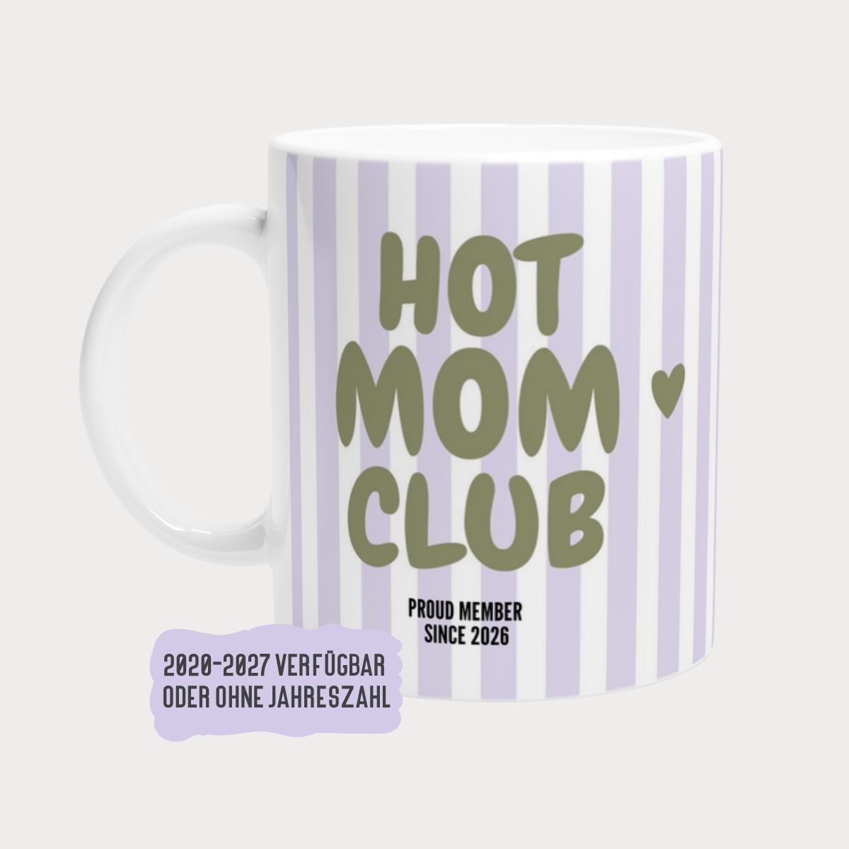 Hot Mom Club Lila/Khaki (2020 bis 2027 oder ohne Jahreszahl)