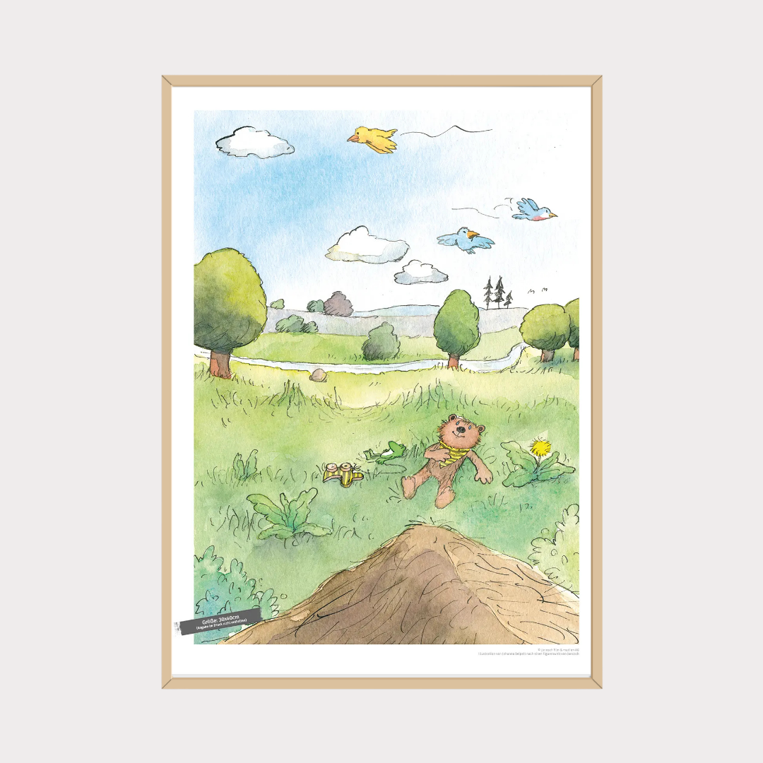 Poster Janosch Sommersonnenlandlustleben