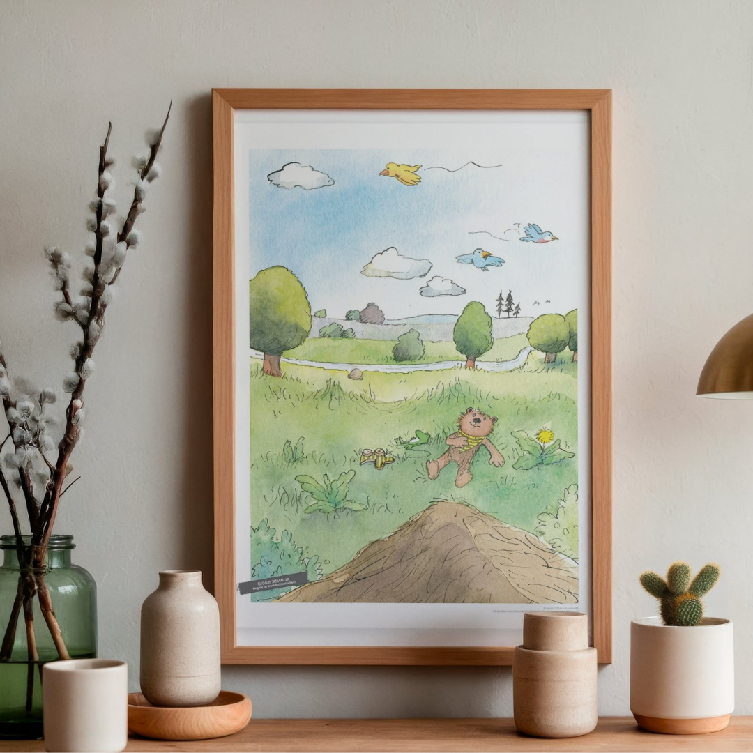 Poster Janosch Sommersonnenlandlustleben