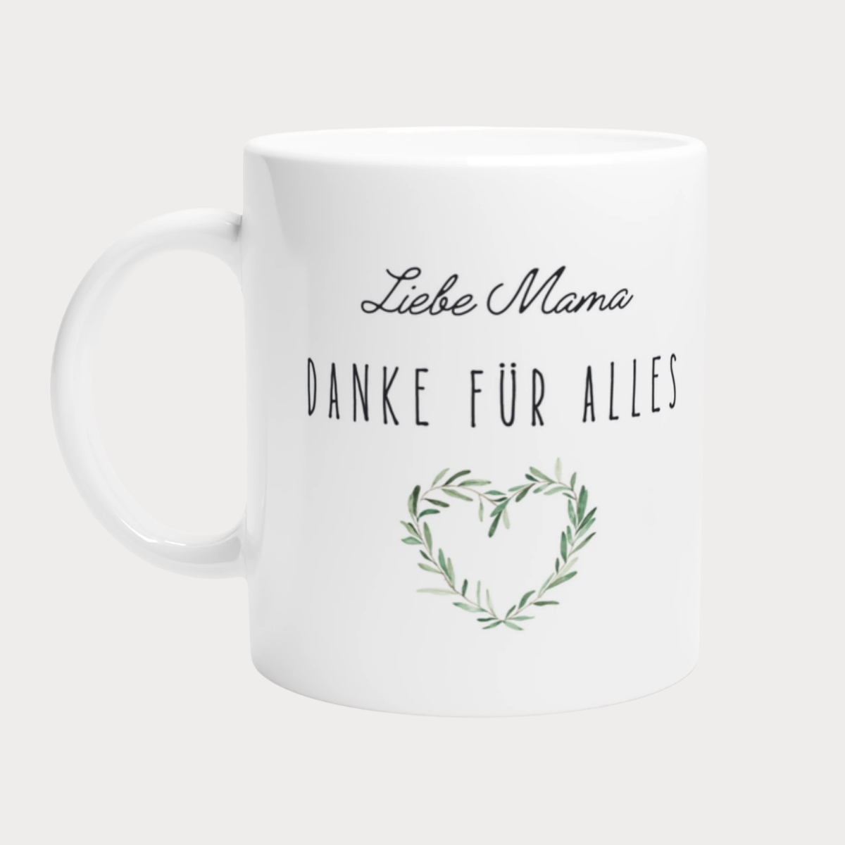 Tasse Mama Danke für alles | Eukalyptus