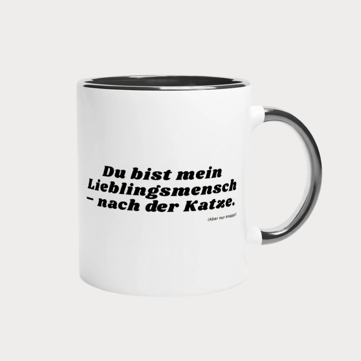 Tasse Du bist mein Lieblingsmensch – nach der Katze | Liebes Tasse