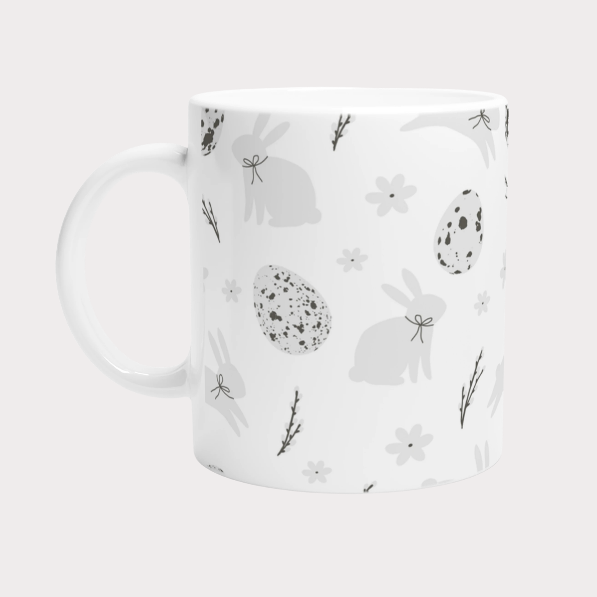 Tasse Oster Hintergrund Hase/Eier