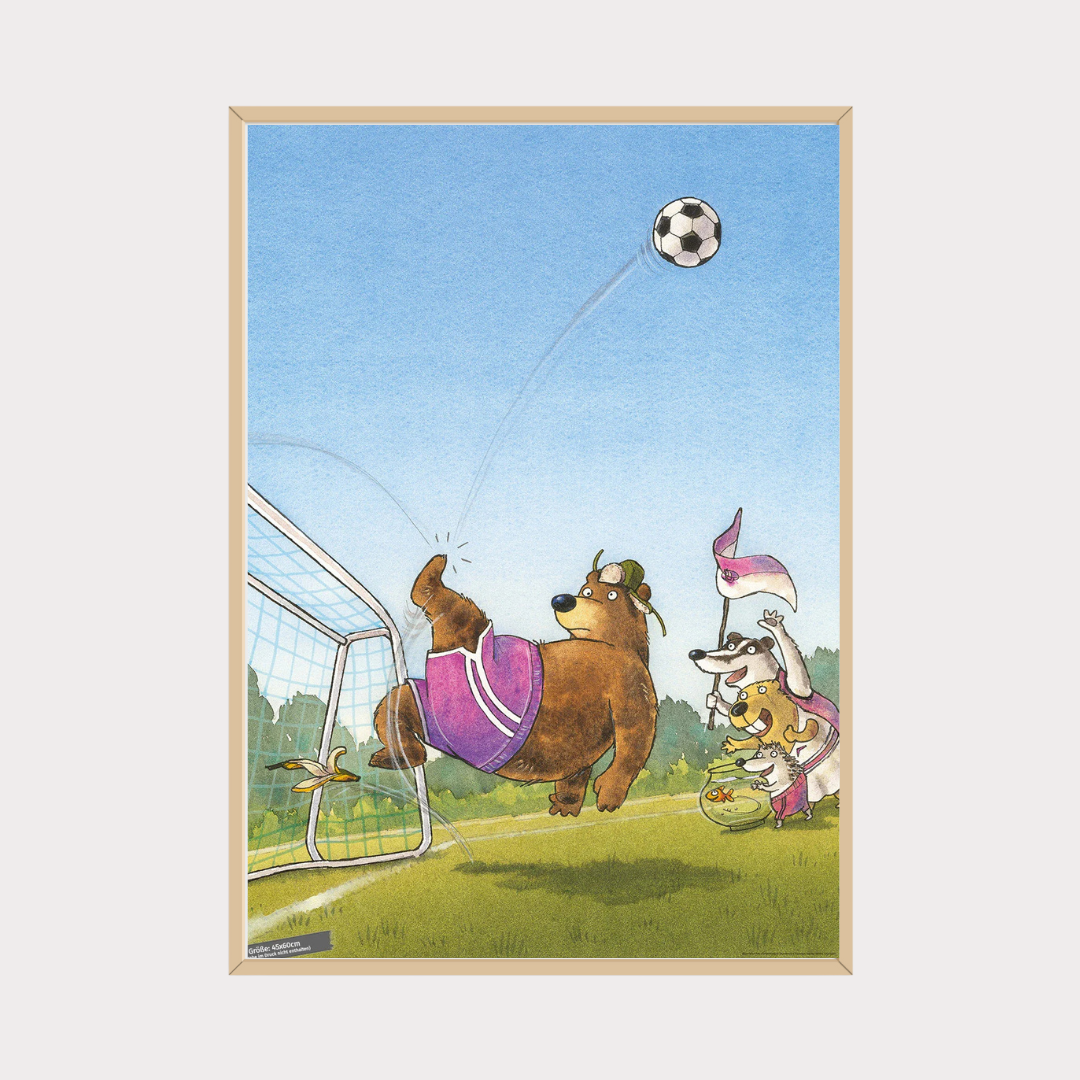 Poster Anpfiff für Dr. Brumm – Fallrückzieher