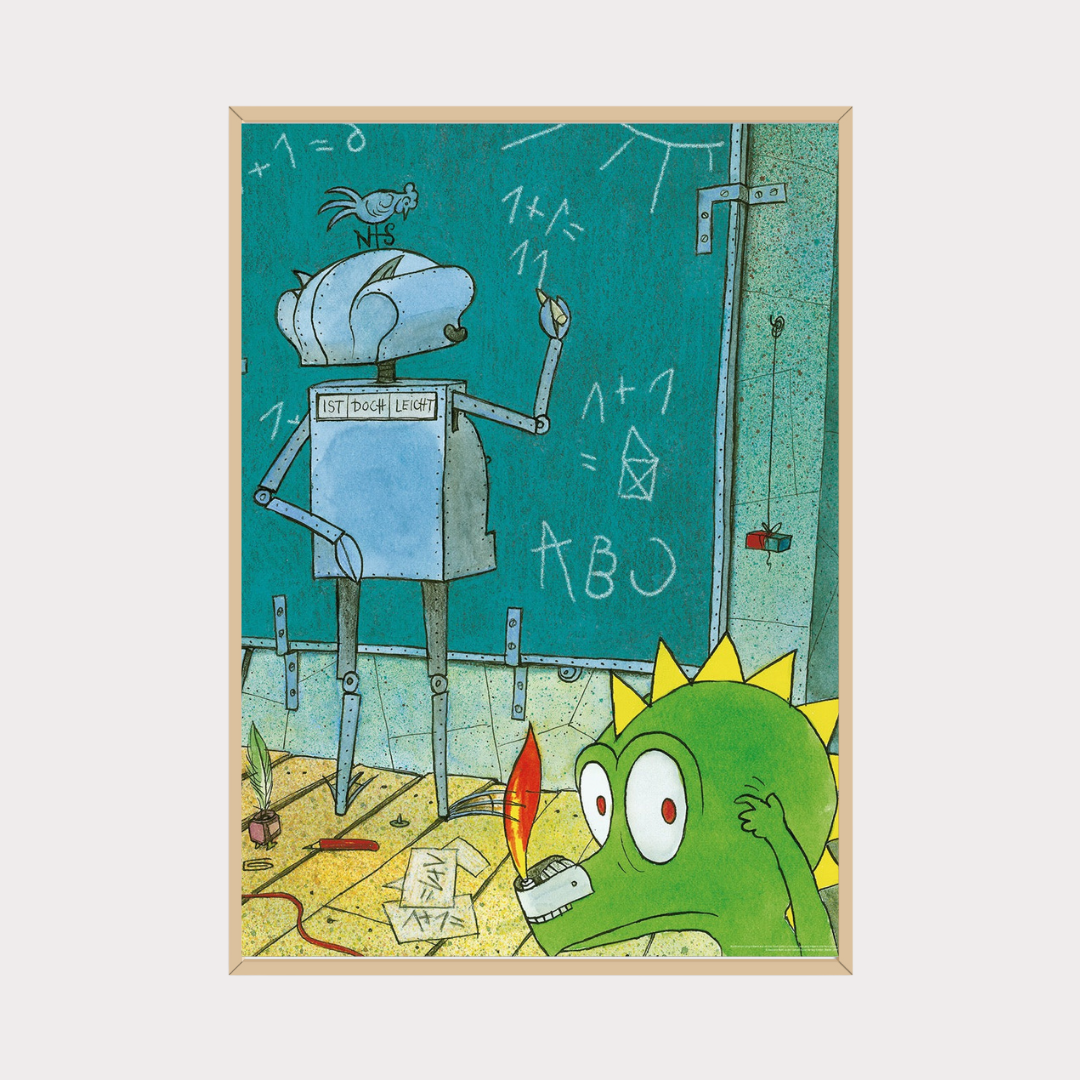 Poster Ritter Rost geht zur Schule – Ist doch leicht!