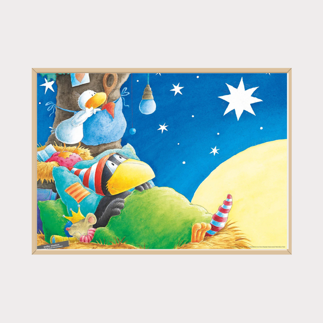 Poster Der kleine Rabe Socke – Gute Nacht!